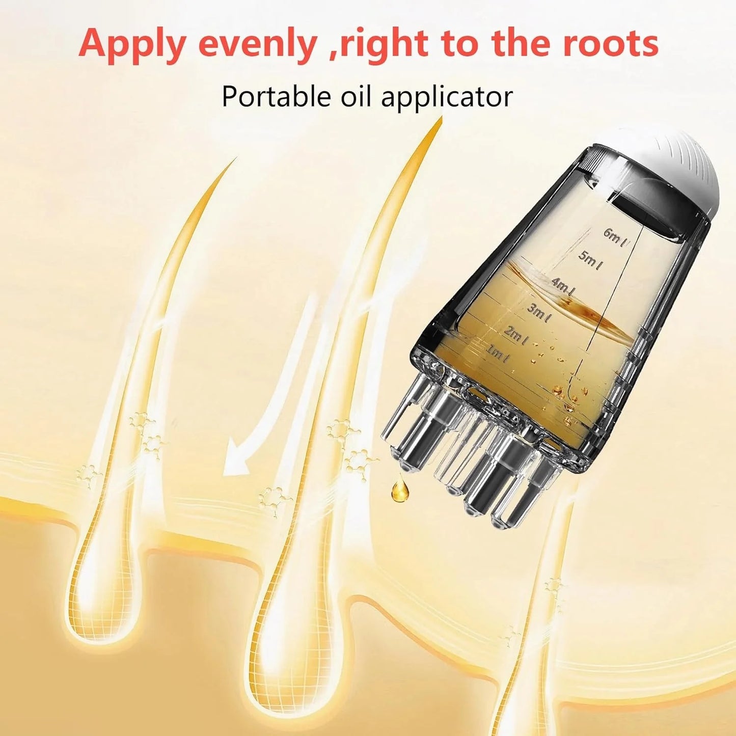 For You™ Roller ball Brush Hair growth