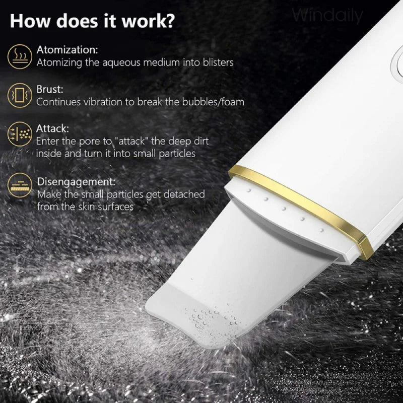 For You™ Cavitation shovel Facial Exfoliation