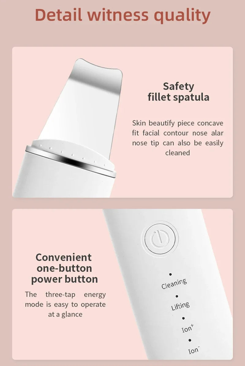 For You™ Cavitation shovel Facial Exfoliation